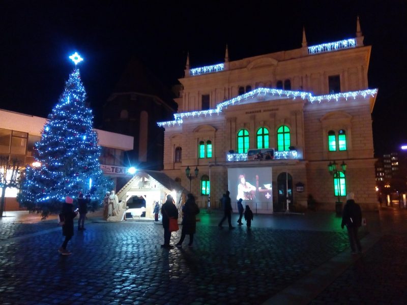 Vánoční strom na Horním náměstí